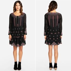 SALE Johnny Was Embroidered Peasant Dress XL